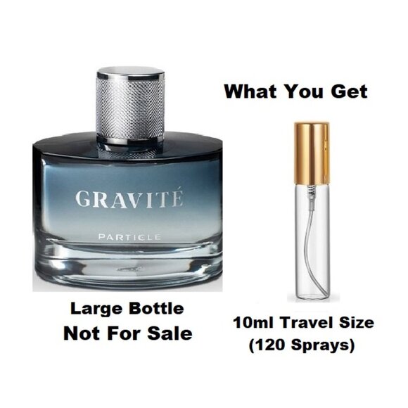 Particle Gravite 12 Hour Cologne, 10ml SAMPLE, Travel Size Spray - Picture 2 of 4